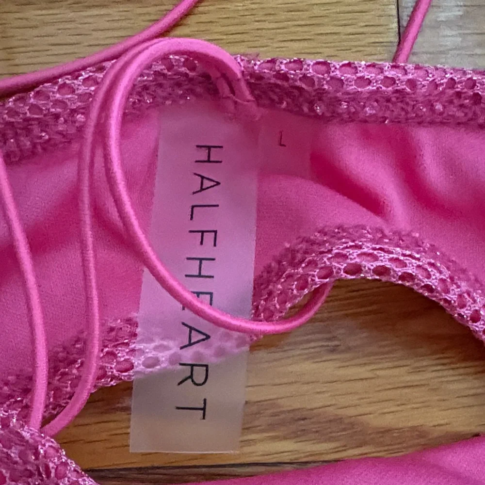 Pink Mesh Two-Piece Set - Picture 2 of 6